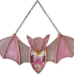 Stained Glass Bat Suncatcher